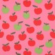 Tissu popeline de coton Poppy Fruit - pomme