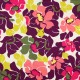 Tissu satin de coton Pommé fabrics Abstract flowers