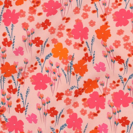 Tissu viscose Pommé fabrics - Florette