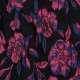 Tissu jacquard Roselith - noir