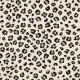 Tissu sweat Poppy Animal skin - beige