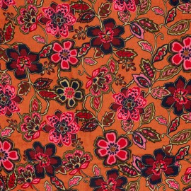 Tissu satin peau de pêche Soledad - jaune