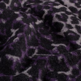 Tissu drap manteau Léopard