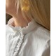 Box couture chemise - Jean & col - coton blanc