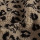 Tissu fourrure sherpa Léopardino - beige