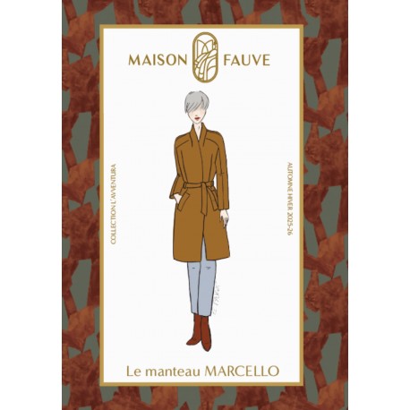 Patron Manteau Maison Fauve - Marcello