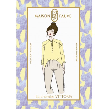 Patron Chemise Maison Fauve - Vittoria