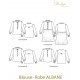 Patron Blouse Robe Clématisse Pattern - Albane