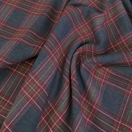 Tissu tartan Eldgrey - gris