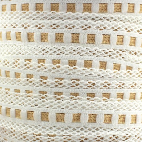 Elastique lingerie festonné 15 mm