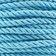 Cordon torsadé satiné 5 mm