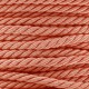 Cordon torsadé satiné 5 mm