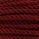 Cordon torsadé satiné 5 mm