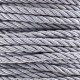 Cordon torsadé satiné 5 mm