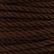 Cordon torsadé satiné 5 mm