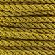 Cordon torsadé satiné 5 mm