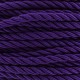 Cordon torsadé satiné 5 mm