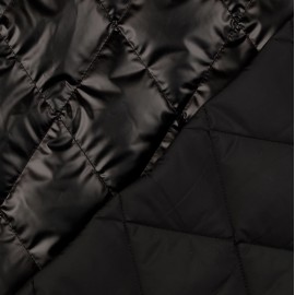 Tissu matelassé doudoune métallisé - doré