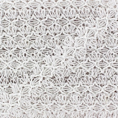 Galon brocart fleurs reliées 