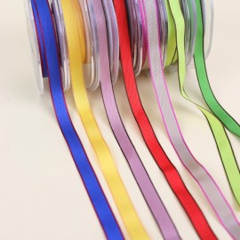 Ruban Froufrou gros grain avec bordure