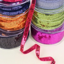 Galon paillettes 