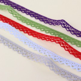 Ruban Dentelle au fuseau 10 mm