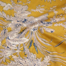 Tissu indien Amritsar - jaune