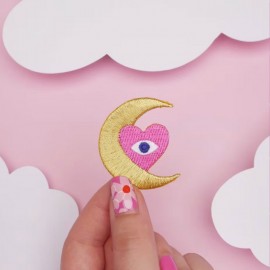 Thermocollant Malicieuse - Lune adorée