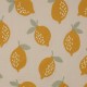 Tissu double gaze de coton Citron
