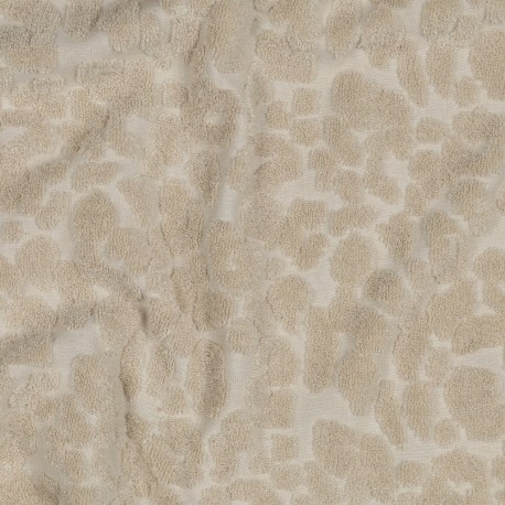 Tissu jersey éponge Léopard