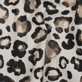 Tissu toile de coton Wild - écru