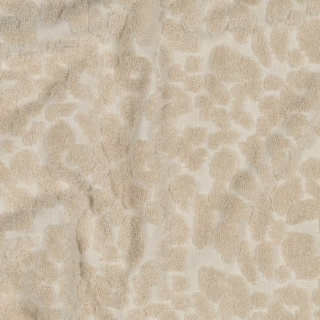 Tissu jersey éponge Léopard