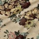 Tissu jacquard Floris - beige