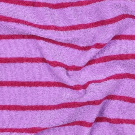 Tissu jersey éponge Tonic - violet