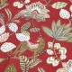 Tissu jacquard Soliman - rouge