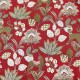 Tissu jacquard Soliman - rouge