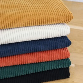 Tissu velours côtelé Huggy