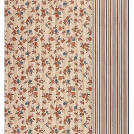 Tissu double gaze / seersucker matelassé réversible June/Joe