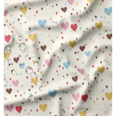 Tissu enduit spécial ciré Tiamo - écru