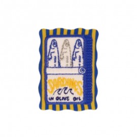 Écusson thermocollant Sardines