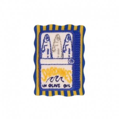 Écusson thermocollant Sardines
