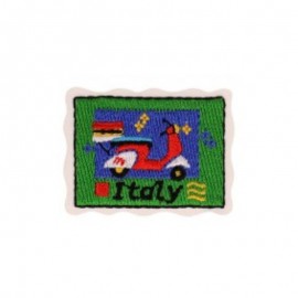 Écusson thermocollant Carte postale - Italy