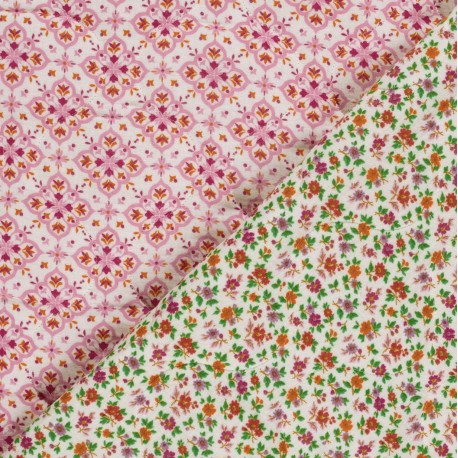 Tissu double gaze matelassé Liberta