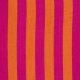 Tissu double gaze de coton rayé Vita - rose
