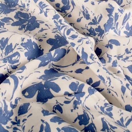 Tissu popeline de bambou Hortense