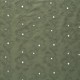 Tissu voile de coton broderie anglaise Solénite - vert