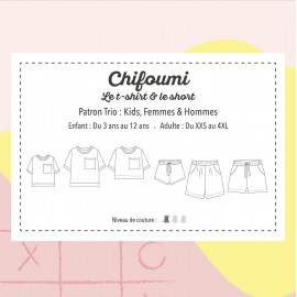 Patron t-shirt et short Marmaï - Chifoumi