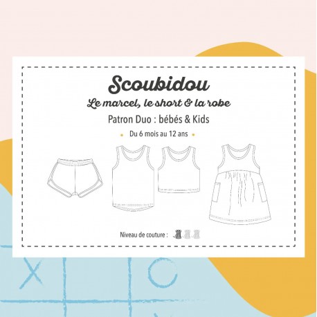 Patron marcel short et robe Marmaï - Scoubidou
