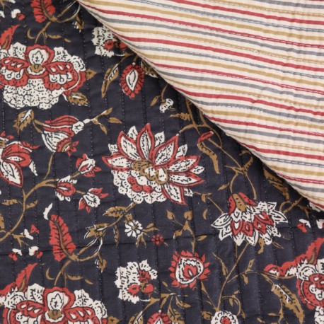 Tissu indien matelassé Sual