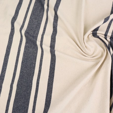 Tissu tissé teint Bernadette